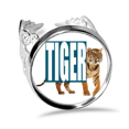 thumbnail image 1 of Cats Tigers Ferocious Ring Adjustable Love Wedding Engagement, 1 of 3