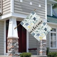 thumbnail image 2 of Spring Summer Multicolored Flower Leaves Garden Flag 28x40 Inch Double Side for Outdoor Courtyard Garden Decor Flowers Welcome Holiday Flag for Outside Decoration, 2 of 6