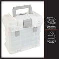 thumbnail image 5 of Stalwart Small Part Organizer Toolbox for Hardware, Tackle or Crafts, White, 5 of 10