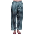 thumbnail image 4 of Moomaya Button Up Pajamas For Women Sleepwear Satin Nightwear Pants Loungewear, 4 of 6