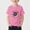 Pink, variant on NAISIBABY Boys Short Sleeve Tee, Floral Graphic Crewneck Soft Casual Summer Trendy Active T-Shirt White Size 12