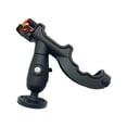 thumbnail image 1 of Soporte para cañas de pescar, abrazadera en soporte giratorio para cubierta, estante universal, accesorio ajustable negro de nailon, rotación de 360  degree, 1 of 7