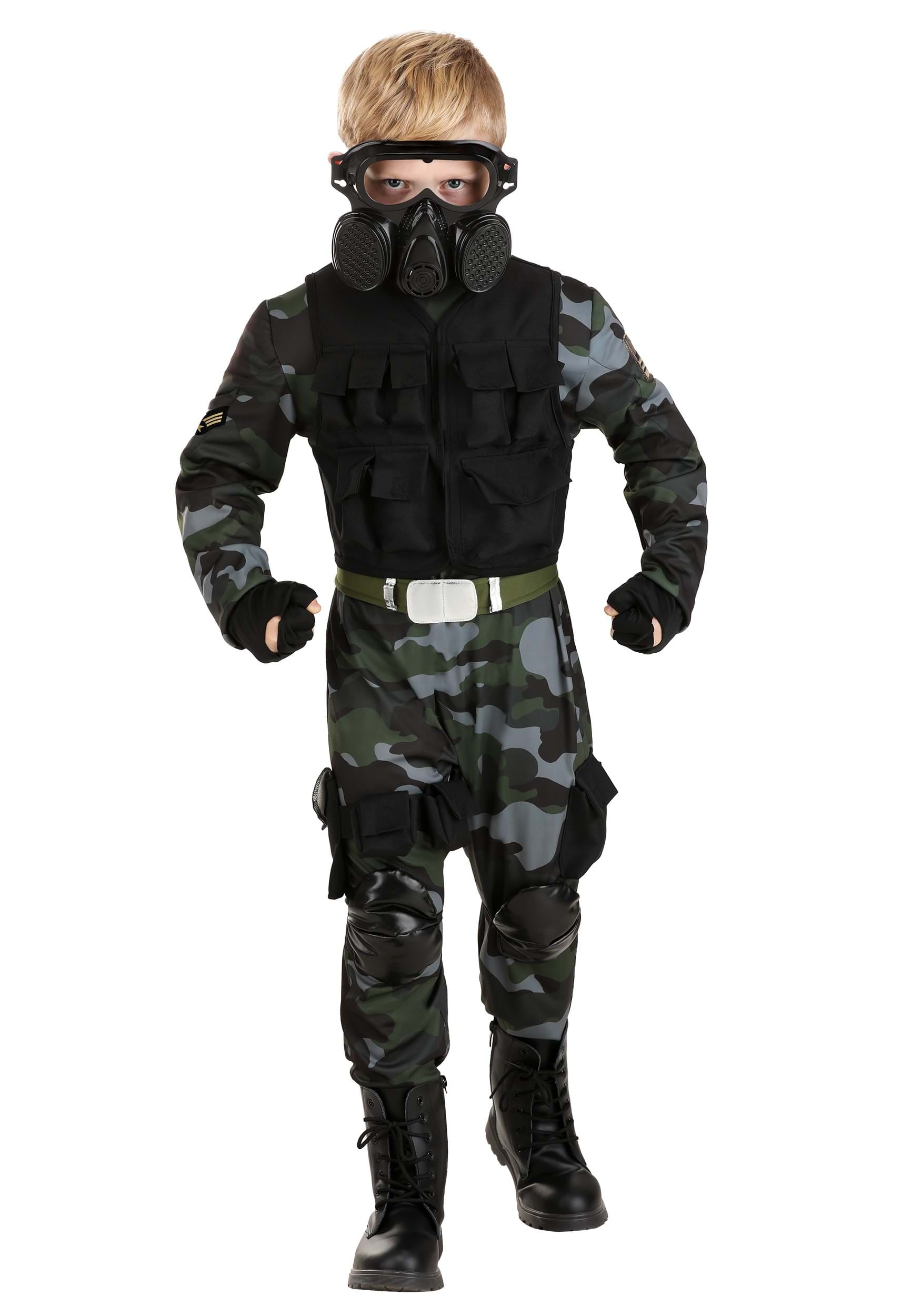 Kid's Special Ops Hammer Soldier Costume 