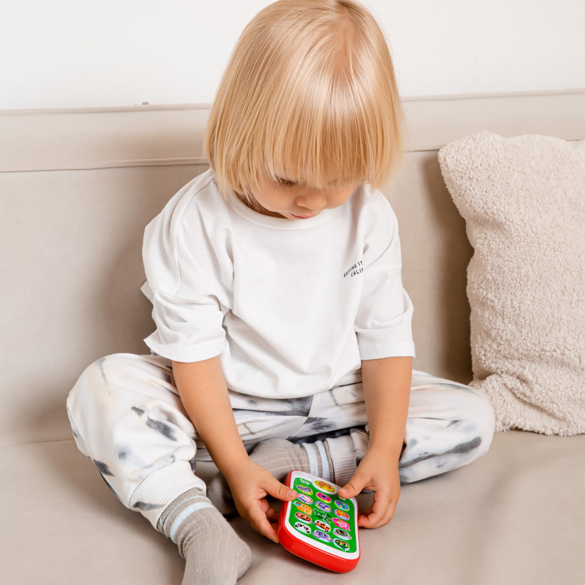 Kids Hits: Smart Phone - Light-Up Zoo - Interactive Educational Toy, 3 Game Modes, Animal Sounds & Songs, Riddles, Snap-Pictures, Kids & Toddlers 2+