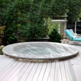thumbnail image 3 of COVERS&ALL Bâche Ronde Transparente, Imperméable Robuste 18 Oz PVC 560 GSM 20 Mil UV & Résistante aux Intempéries, Couverture en Vinyle Plastique pour Trampoline Piscine Grange Serre avec Œillets (Diamètre 10 Pieds), 3 of 5