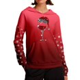 thumbnail image 1 of WILLBEST Sudadera de Mujer Cozy Style de Manga Larga con Capucha y Estampado Festivo, Ideal para Estar Cómoda En Casa y para Actividades Al Aire Libre Chica​​, 1 of 5