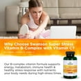 thumbnail image 2 of Swanson Super Stress B-Complex - Vitamin Supplement - Formula for Healthy Energy Levels - (240 Capsules), 2 of 7