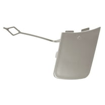 Unique Bargains Front Bumper Tow Hook Towing Eye Cover Cap Replacement 51117345034 for BMW X1 E84 2012-2015 Silver Gray