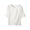 White, variant on KyCheLot Womens Plus Size T-Shirts Solid Color Round Neck 1/2 Length Sleeve Tops Summer Beach Vacation T-Shirts