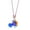 D, variant on Stylish Necklace Fish Shape Glass Pendant Necklace Adjustable Length Necklace Fashion Neck Jewelry for Daily and Party