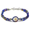 thumbnail image 1 of Round Sparkling Thread Dream Catcher Multicolored Seed Beaded Multi Strand Bracelet - Womens Southwest Fashion Handmade Jewelry Boho Accessories, 1 of 2