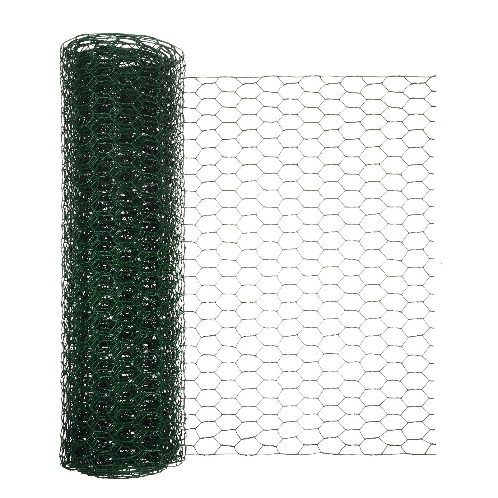 6x50ft Green Hex Plastic Poultry Netting Fence Chicken Wire Garden Mesh Fencing 