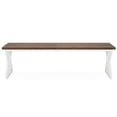 thumbnail image 6 of Fnova 78.7'' Extra Long Double Computer Desk, 2-Person Executive Home Office Desk, Metal Frame Workstation, for Home Office, Study, Gaming & Co-working, 6 of 10