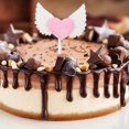 thumbnail image 3 of Love Heart Wings Cupcake Toppers for Decoration Use 5Pcs Cake Picks, 3 of 3