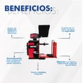 thumbnail image 2 of Balanceadora De Llantas Hantec Para Camión Y Autobuses Herramienta Automotriz, 2 of 8