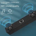 thumbnail image 2 of Altavoz Bluetooth 350TS largo con botón USB para computadora, subwoofer de audio con cable, 2 of 4