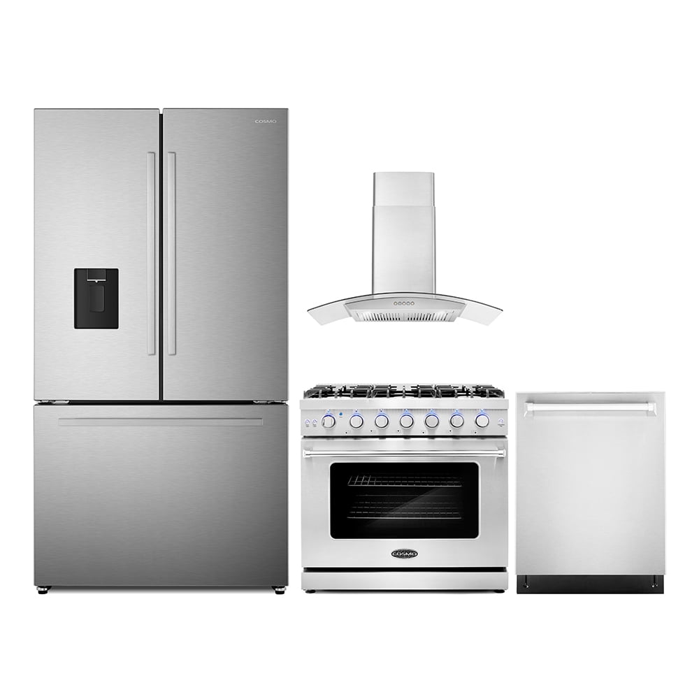 Full Kit Ranges 4 Piece Kitchen Package with 36