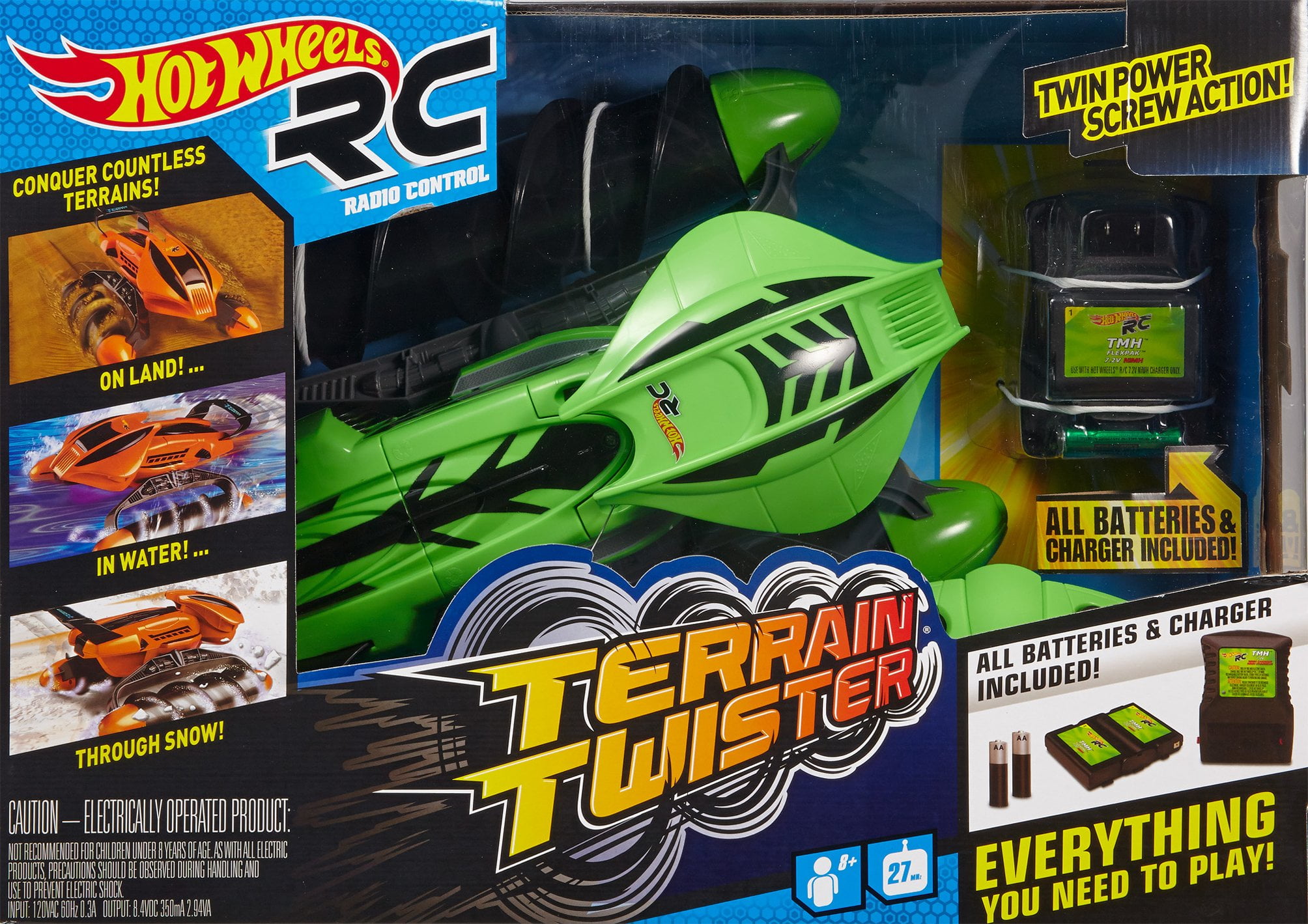 hot wheels terrain twister charger