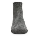 thumbnail image 4 of MeMoi Thin Ribbed Cotton Kids Anklet Sock - Girls - Female, 10, Charcoal, 4 of 11