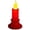 Red, variant on VMWMSSR Flameless Led Taper Candle Lights Small Battery Operated Electronic Candles Flickering Fake Candle Lamp For Halloween Dinner Table Weddin & Indoor Mantel Decor(Black-4.3 Inch)