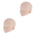 thumbnail image 2 of Vogacara 1/6 Dolls Head Mold without Eyes Make Body DIY up Parts Supplies Dolls Tipo 1 2Conjunto, 2 of 6