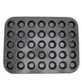 thumbnail image 2 of Nonstick Muffin Baking Pan, Nonstick Mini Muffin Pans Great Durability  For Kitchen 35 Grids, 2 of 8