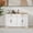 White 0, variant on 71 inch Kitchen Pantry Storage Cabinet with 4 Doors, Drawer, 2 Adjustable Shelves, Freestanding Cupboard for Dining Room, Living Room, Laundry - White MDF
