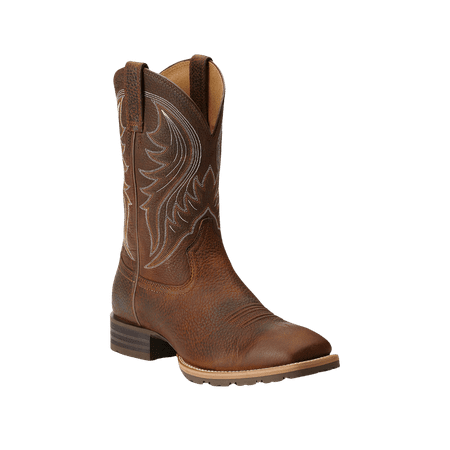 Ariat Men's Hybrid Rancher Brown Oiled Rowdy Boots