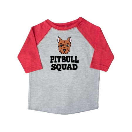 

Inktastic Dog Pitbull Squad Gift Toddler Boy or Toddler Girl T-Shirt