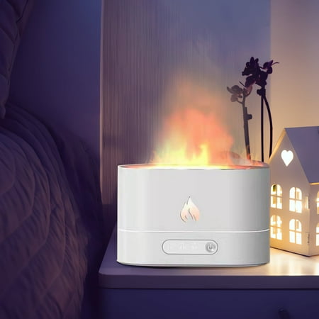 

WinysinCreative Humidifier LED Lamp Flame Can Be Used As A Unique Night Light Or Room Decoration