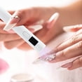 thumbnail image 2 of Mini Portable LED Nail Lamp for Gel Nails - Rechargeable with 2 Timers and LED Screen, 2 of 6