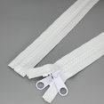 thumbnail image 1 of Cremalleras Leekayer #10 122 cm de Alta Resistencia para Costura 2 piezas Blanco, 1 of 7