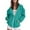 Green, variant on yievot Women Hoodies Women Casual Solid Long Sleeve Zipper Pocket Shirt Hooded Sweatshirt Tops
