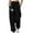 Black-6, variant on JIUKE Sweatpants for Women Casual High Waist Joggers Cute Graphic Printed Workout Running Trousers with Pockets