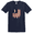 Navy, variant on Distressed Flag For Golf For Friend T-shirt