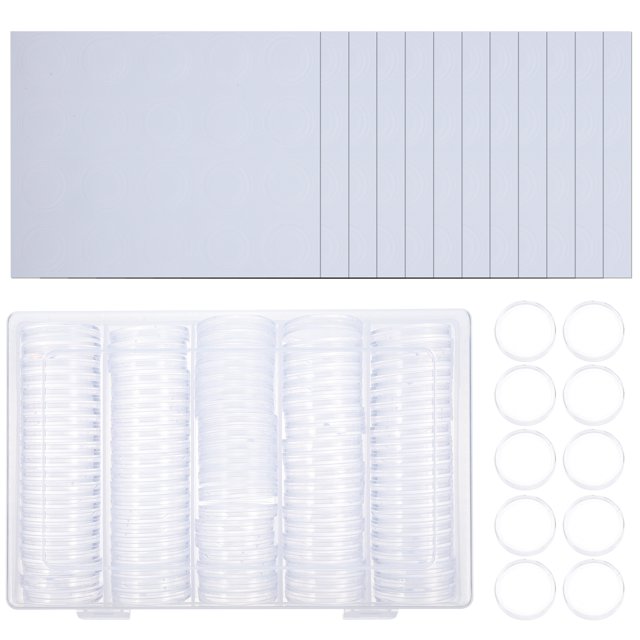 1 Ensemble de Boîtes de Protection pour Pièces Boîte de Rangement pour Pièces Boîtes de Collection de Pièces Boîte de Protection pour Pièces