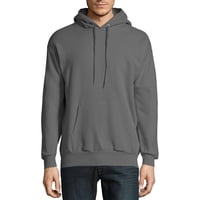 Hanes Men's and Big Men's Ecosmart Fleece Pullover Hoodie Sweatshirt, up to Size 5XL