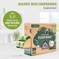 thumbnail image 2 of Pogi’s Dog Poop Bags - 30 Unscented Rolls (450 Doggie Poop Bags) - Leak-Proof Dog Waste Bags - Ultra Thick, Extra Large Poop Bags for Dogs, 2 of 8
