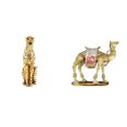thumbnail image 1 of Escultura Decorativa De Camello Y Guepardo Dorado, Centro De Mesa, Figura De Resina, Adorno De Mesa Para Oficina, Entrada, Estante, Sala De Estar, Decoración Del Hogar, 1 of 8