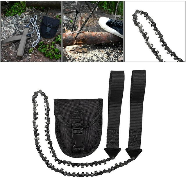 Plegable de Bolsillo, dos cara, 40 '', 103 Cm, de Alambre Manual - Negro