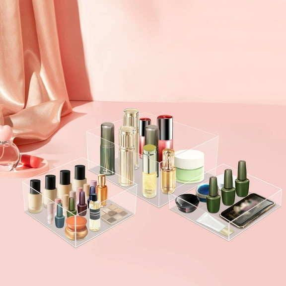 3 Sets Display Nesting Riser Stands Tabletop 8/9/10 inch Display Stands Hollow Bottoms Holder