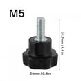 thumbnail image 4 of Perilla de máquina herramienta, 10 piezas M5 * 16 Perilla de plástico con forma de estrella Perilla de torno Meticulosamente diseñada, 4 of 8