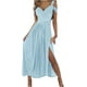 thumbnail image 3 of ADHOWBEW 2023 Vestidos de cóctel de talla grande para mujer con un hombro y abertura, vestidos de fiesta sexys a la moda para invitados de boda, 3 of 5