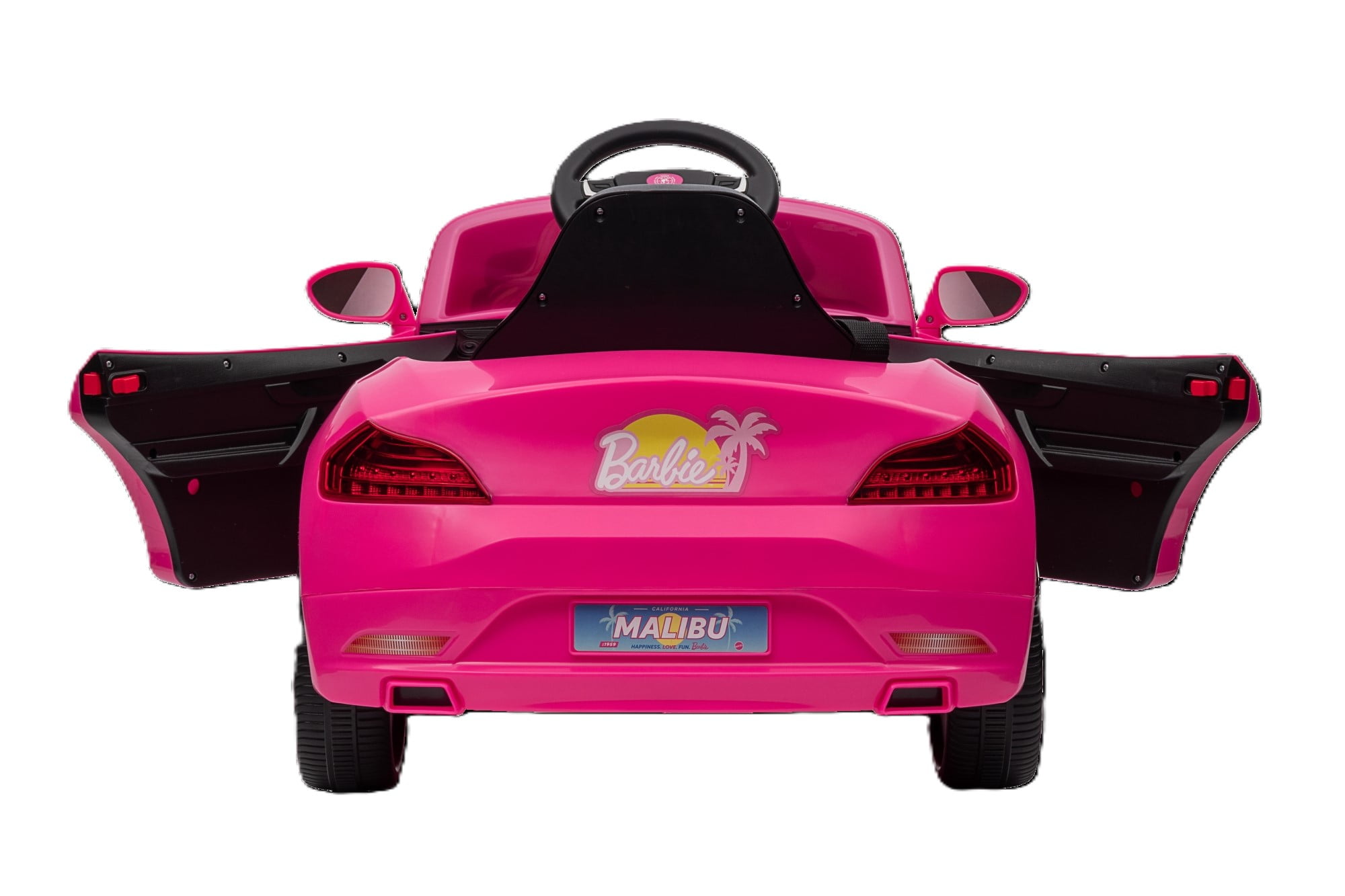 6V Barbie Convertible Ride on Car, Battery Powered Toy, Kids Ages 3+, Remote Control