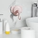 thumbnail image 4 of Gancho de ventosa Snmubt, sin perforaciones, resistente, para baño, puerta de baño, sin gancho detrás de la puerta (B), 4 of 5