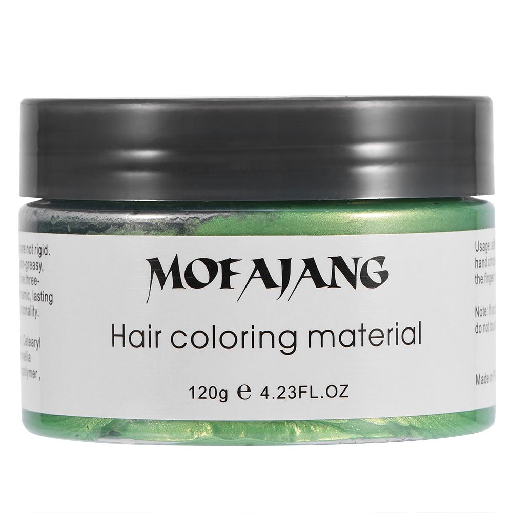 Mgaxyff Hair Coloring Wax,120ML Men Women Disposable Hair Dye Mud
