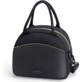 thumbnail image 1 of VRUCUZ Sacs à Lunch Isolés pour Femmes, Boîte à Lunch Réutilisable avec Sangle Réglable pour Adultes, Mignon Boîte à Lunch Femme Mignonne Petite Thermique pour le Travail, Noir, 1 of 6