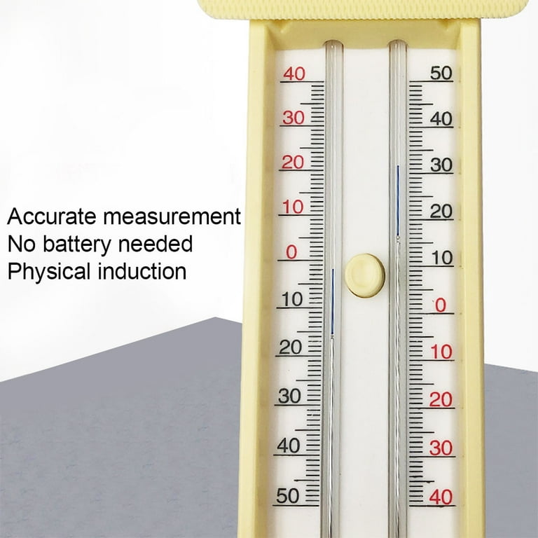 Thermometer World Digital Greenhouse Thermometer for Monitoring Maximum and Minimum Temperatures - High Low Thermometer for Recording Max and Min