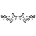thumbnail image 1 of Flower Branch Wall Decor Metal Branch Art Decor Black Large Branch Wall Signs for Flower Sculpture Hanging Wall Decor, 1 of 5