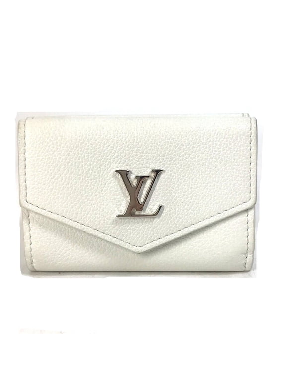 Pre-Owned LOUIS VUITTON M68482 Portefeuille Lock Mini Compact Wallet, Tri-fold... (Good)